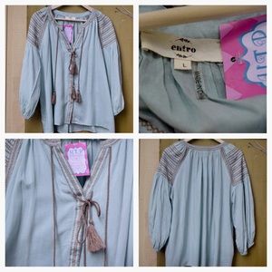 Entro Tassel Top NWT